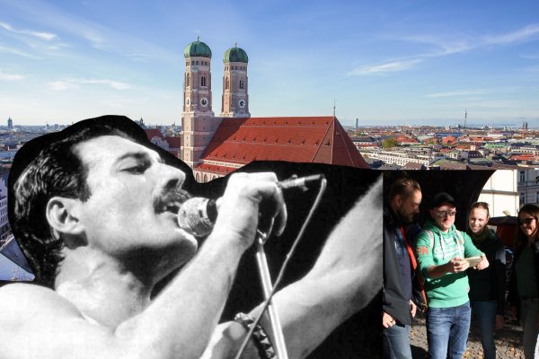 Freddie Mercury in München